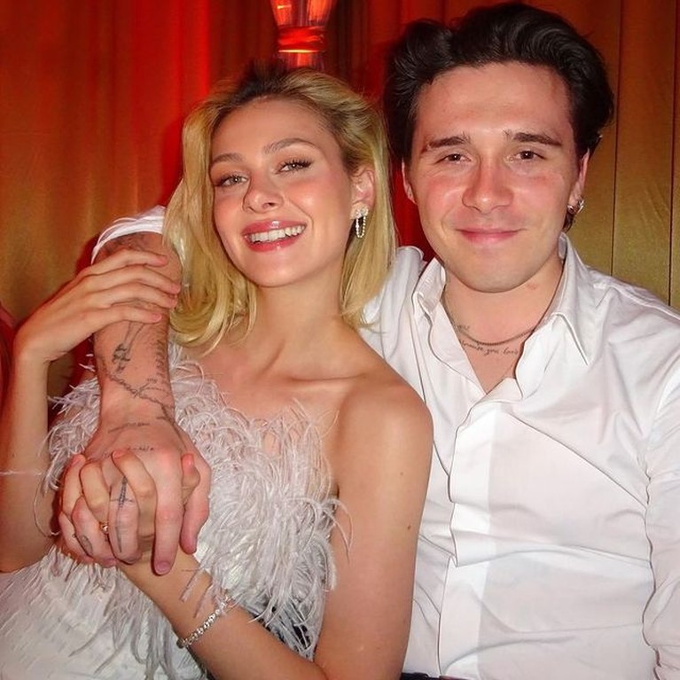 Foto pernikahan Brooklyn Beckham dan Nicola Peltz