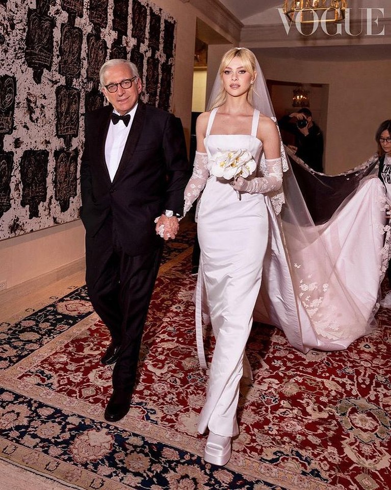 Foto pernikahan Brooklyn Beckham dan Nicola Peltz