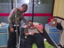 Kronologi AKP Rudi Wira Dikeroyok di Tol Depan DPR, Diselamatkan Mahasiswa