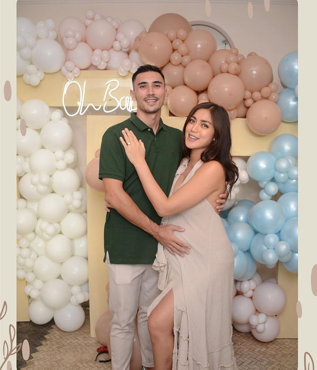 Momen kejutan baby shower Jessica Iskandar