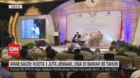 VIDEO: Arab Saudi : Kuota 1 Juta Jemaah, Usia Di Bawah 65 Tahun