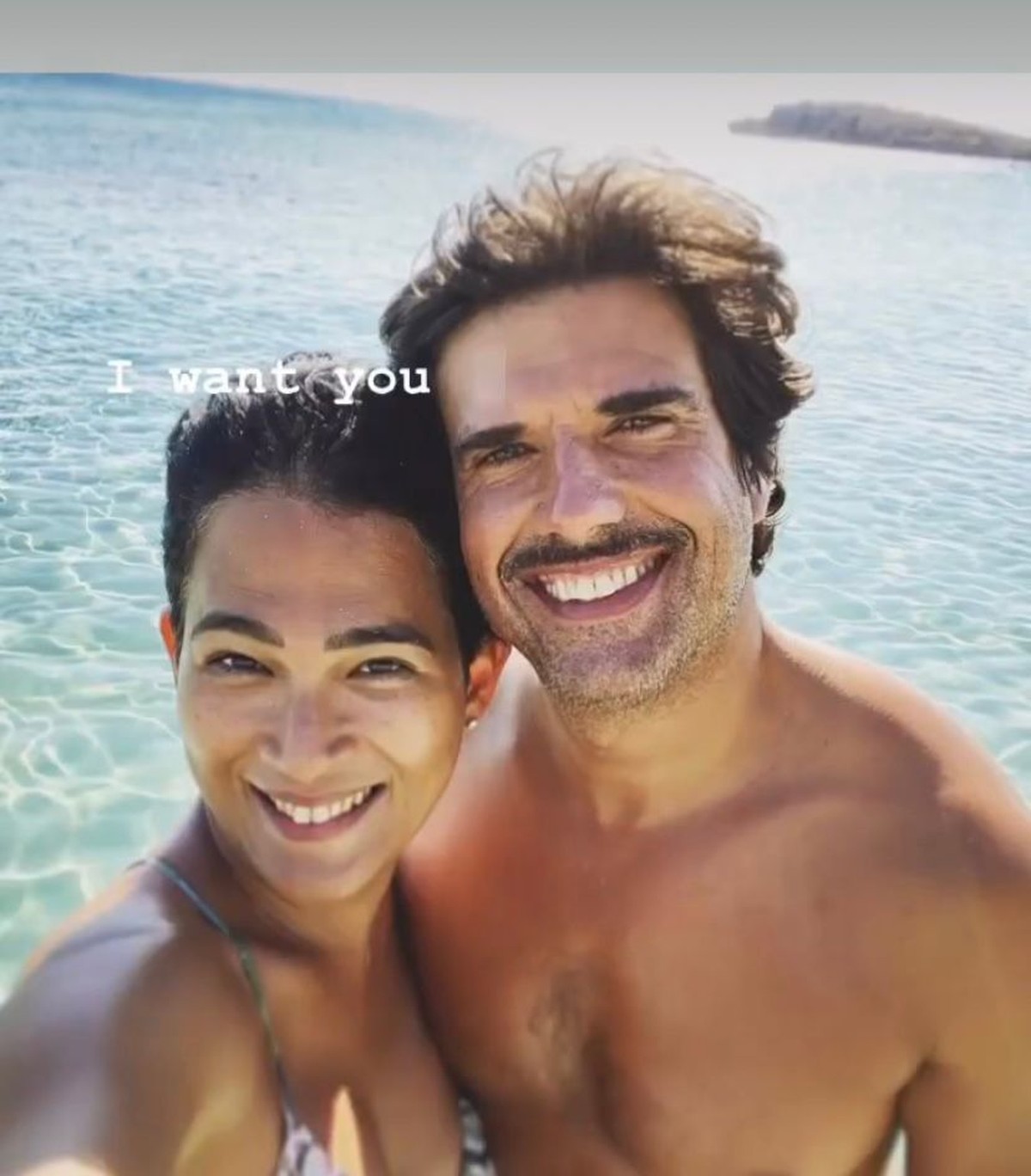 Oscar Lawata dan kekasih