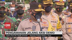 VIDEO: Pengamanan Jelang Aksi Demo