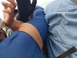 Demo di Depan DPR Ricuh, Mahasiswa Dipukul Pria Berkumis