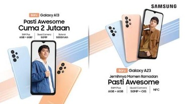 Samsung Galaxy A13 dan A23 Bikin Konten Ramadan Awesome & Harga Terjangkau