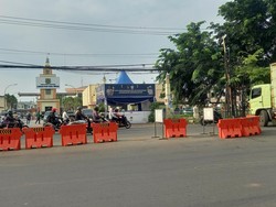 Jelang Demo Mahasiswa di DPR, Begini Suasana Titik Penjagaan di Tangerang