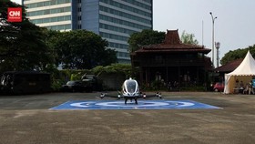 VIDEO: Melihat Taksi Terbang Mengudara di Jakarta