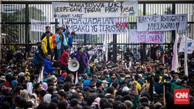Kapolri di Demo DPR: Suara Mahasiswa Suara Demokrasi, Harus Kita Kawal