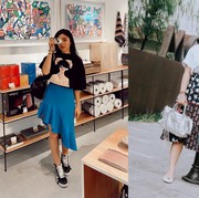 Glowing dan Modis, Simak Beda Gaya Febby Rastanty dan Marsha Aruan