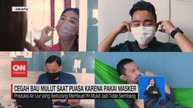 VIDEO: Cegah Bau Mulut saat Puasa karena Pakai Masker