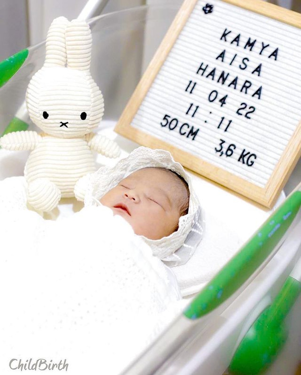 Momen Fitri Tropica melahirkan