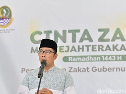 Ridwan Kamil Targetkan Zakat di Jabar Capai Rp 1,6 Triliun