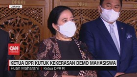 VIDEO: Ketua DPR Kutuk Kekerasan Demo Mahasiswa