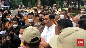 Luhut Enggan Tanggapi Masinton PDIP soal Brutus Istana