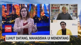 VIDEO: Luhut Datang, Mahasiswa UI Menentang