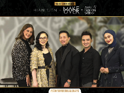 Inspirasi Makeup Look Paula Verhoeven di Arab Fashion Week