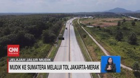 VIDEO: Mudik ke Sumatra Melalui Tol Jakarta-Merak
