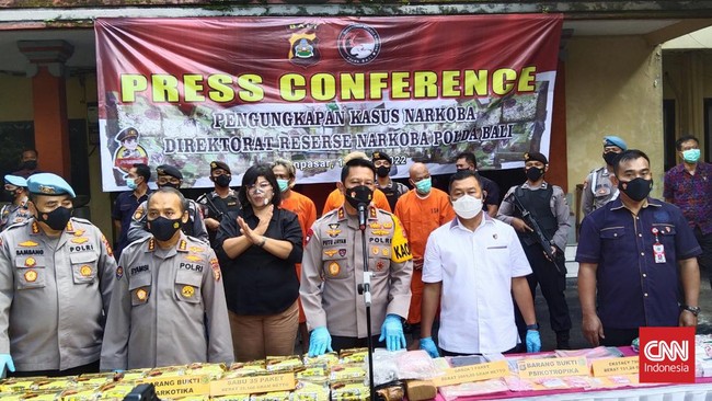 Kapolda Bali mengatakan tangkapan narkotika yang baru saja dilakukan itu merupakan yang terbesar diungkap jajaran kepolisian itu dalam dua tahun terakhir.