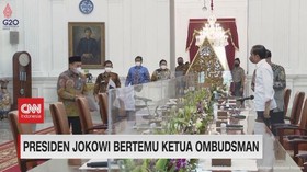 VIDEO: Presiden Jokowi Bertemu Ketua Ombudsman