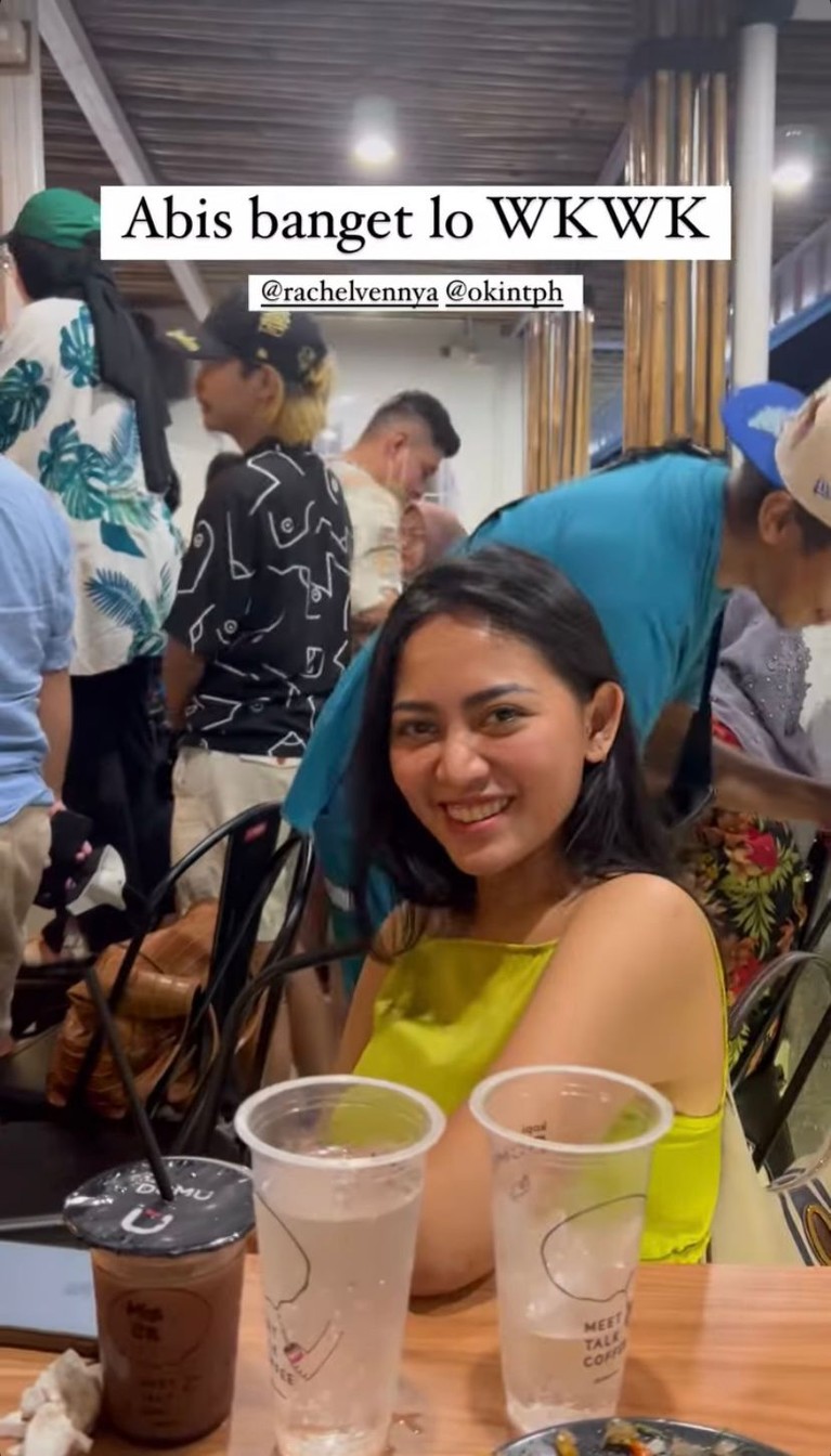 Rachel Vennya dan Okin Rachel Vennya dan Okin