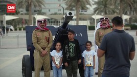 VIDEO: Suara Letusan Meriam Tanda Waktu Berbuka Puasa di Bahrain