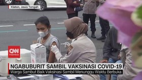 VIDEO: Ngabuburit Sambil Vaksinasi Covid-19 & Bermain di Taman Kota