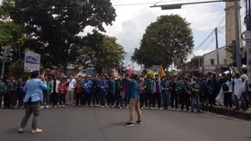 Mahasiswa Lampung Ultimatum Pemerintah 3 Hari Stabilkan Harga Pangan