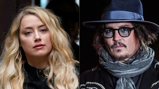 Johnny Depp dan Amber Heard Sibuk Saling Tuding di Persidangan