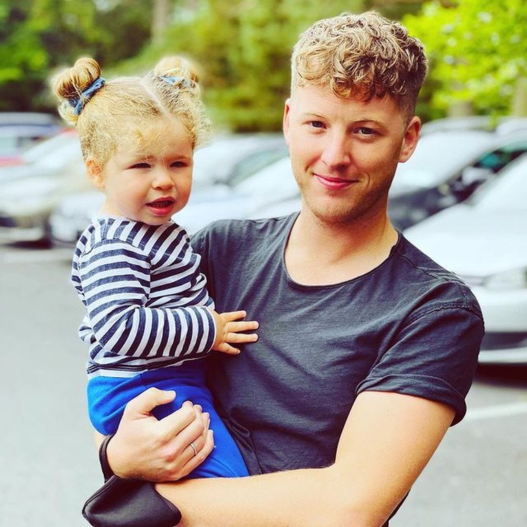 Mark Westlife dengan Pasangan dan Anak