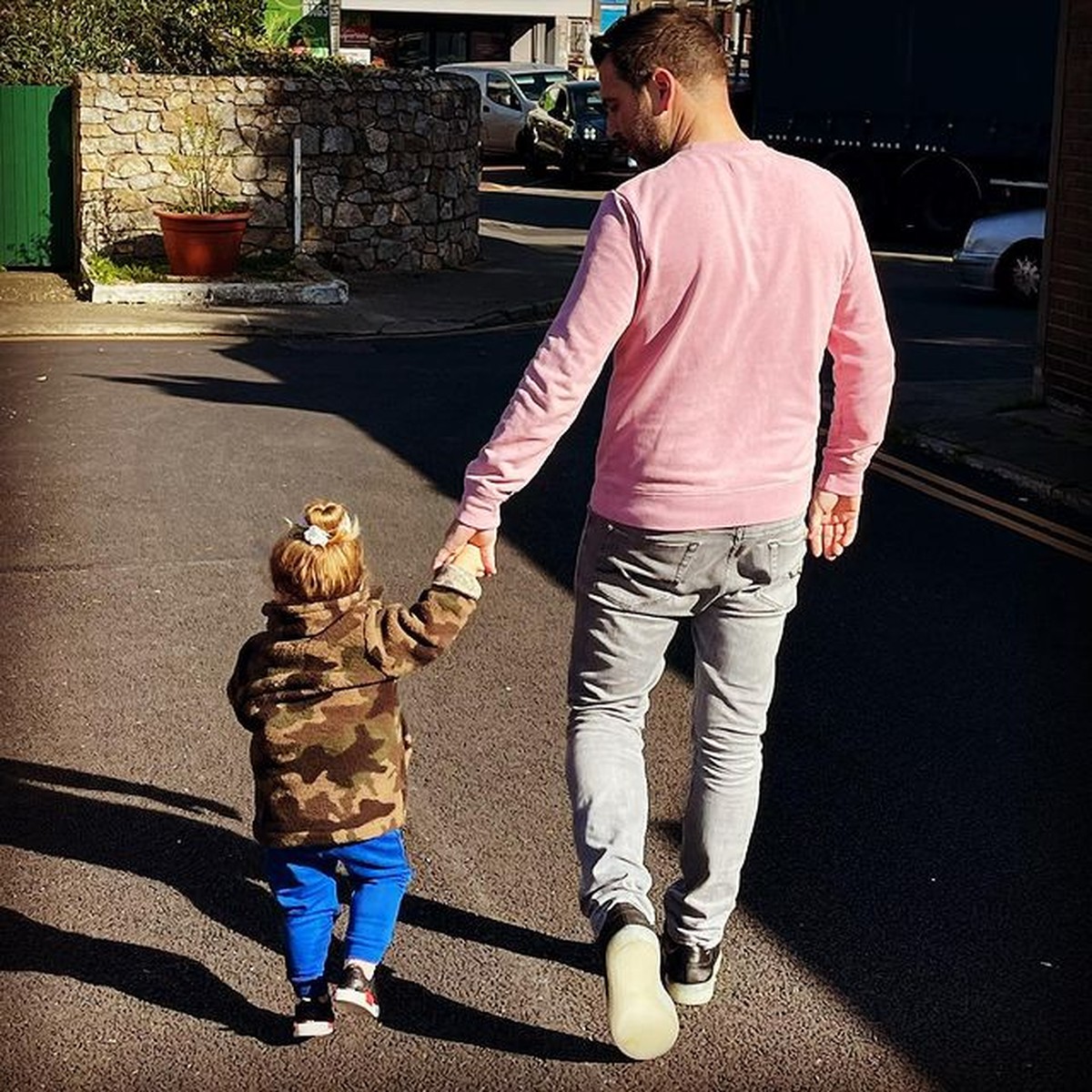 Mark Westlife dengan Pasangan dan Anak