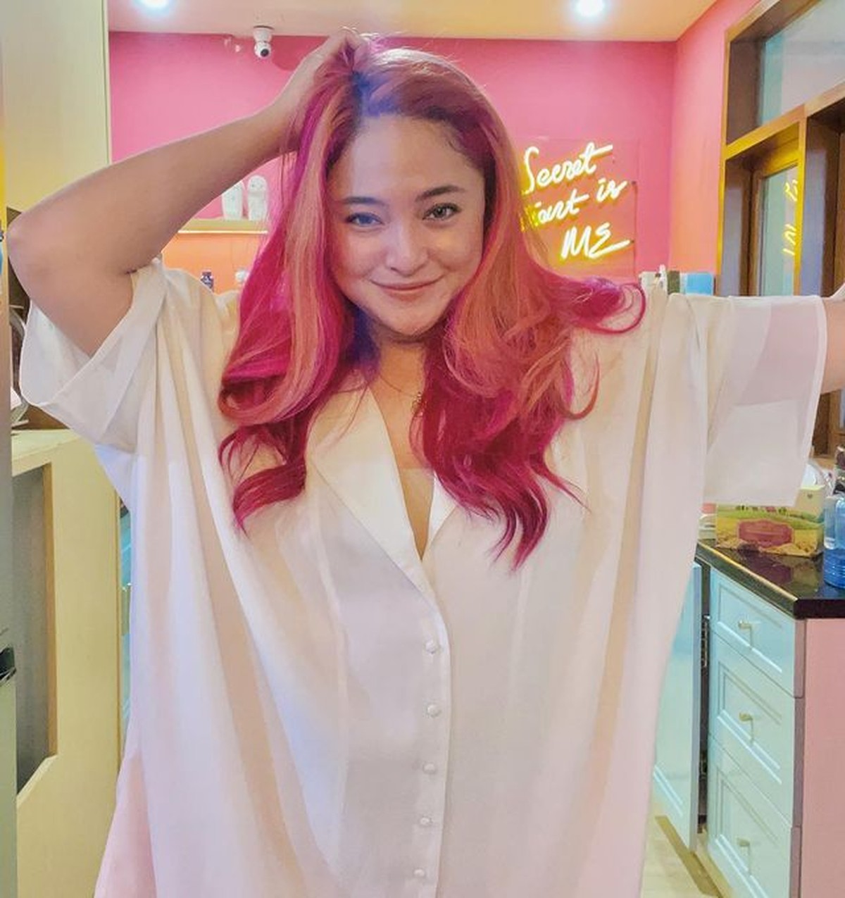 Penampilan terbaru Marshanda