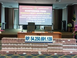 Penampakan Tumpukan Uang Rp 54 Miliar Kasus Korupsi IM2 Indar Atmanto