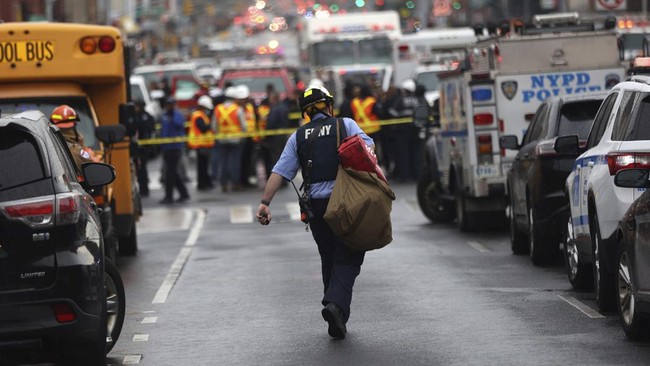 Wali Kota New York, Eric Adams turut mengapresiasi penangkapan Frank James.