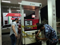 2 Pria Sulut Timbun Solar Subsidi 3.000 Liter Pakai Truk Modifikasi Ditangkap