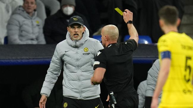 Thomas Tuchel murka kepada wasit Szymon Marciniak yang memimpin Real Madrid vs Chelsea pada leg kedua perempat final Liga Champions.