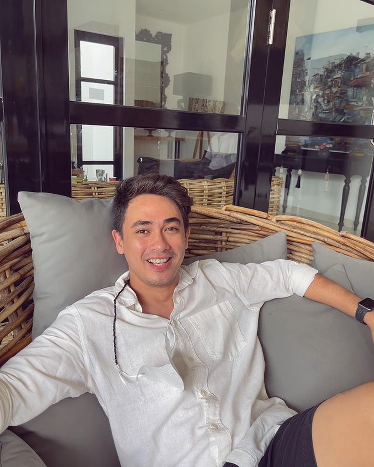 Rico Valentino sosok artis yang ditangkap bersama Putra Siregar