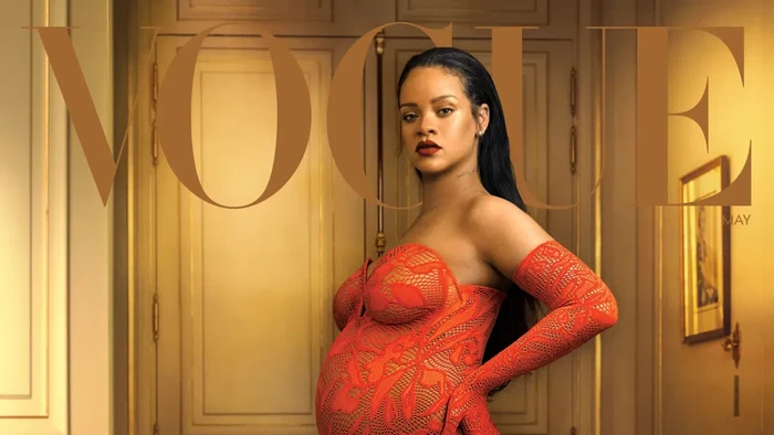 Rihanna Pamer Baby Bump di Cover Vogue Terbaru! Bocorkan Kemesraannya dengan A$AP Rocky