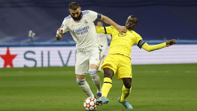 Permainan N'Golo Kante yang kurang rapi menjadi salah satu penyebab kegagalan Chelsea memenangkan laga melawan Real Madrid.