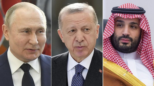 Warga Indonesia memiliki tingkat kekaguman tinggi pada pemimpin kontroversial yang cenderung otoriter mulai dari Putin, Erdogan, hingga MbS.