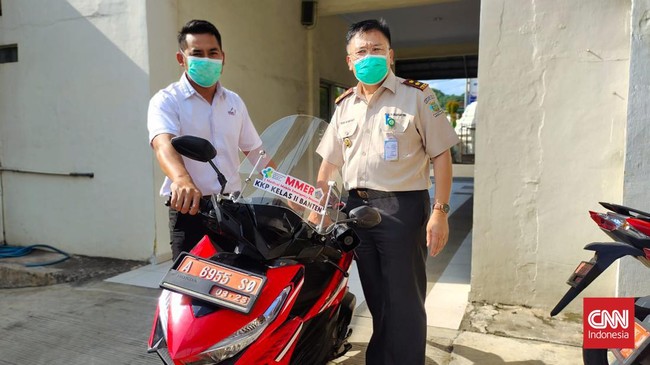 Demi mendukung perawatan gawat darurat saat terjadi kemacetan, KKP Kelas IIB Banten akan mengoperasikan ambulans motor di Merak.