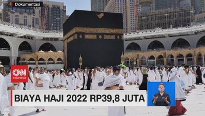 VIDEO: Biaya Haji 2022 Disepakati Rp39,8 Juta