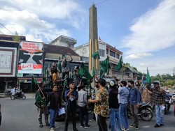Dinilai Bikin Gaduh Soal Big Data, HMI Asahan Demo Minta Luhut Dicopot