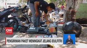 VIDEO: Jelang Lebaran Jasa Ekspedisi Kewalahan Terima Paket