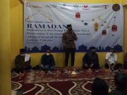 Sambangi Panti Asuhan, Sandiaga Uno Beri Bantuan
