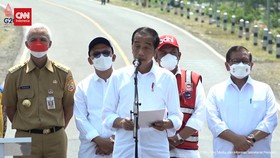 VIDEO: Jokowi Resmikan Jalan Lingkar Brebes-Tegal