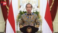 Jokowi soal Inflasi RI Lebih Rendah dari AS-Turki: Alhamdulillah