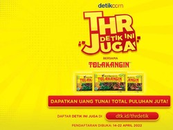 Ikut Challenge THR Detik Ini Juga & Raih Uang Tunai Total Puluhan Juta