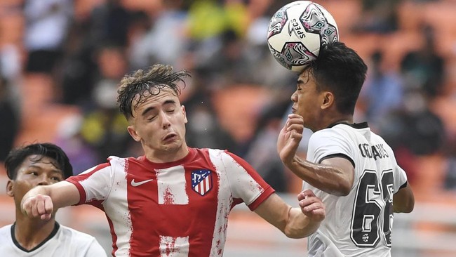Berikut link live streaming Barcelona U-18 vs Atletico U-18 pada lanjutan International Youth Championship (IYC) 2021 di Jakarta International Stadium (JIS).