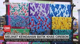 VIDEO: Melihat Batik Khas Cirebon Sambil Belajar Membatik