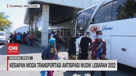 VIDEO: Kesiapan Moda Transportasi Antisipasi Mudik Lebaran 2022
